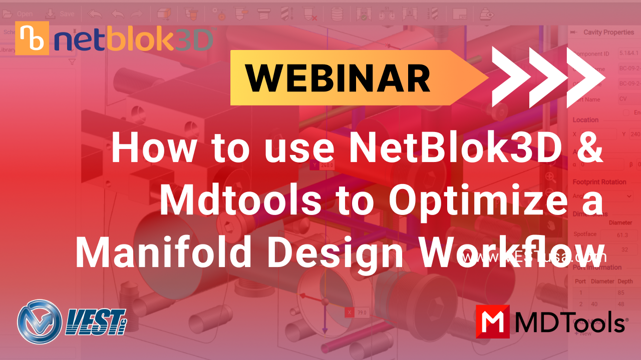 How to use NetBlok3D & Mdtools to Optimize a Manifold Design Workflow